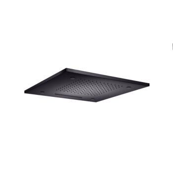 Isenberg 20" Stainless Steel Flush Mount Rainhead With Cascade Waterfall & Mist Flow In Satin Brass - Image 14