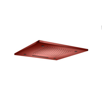 Isenberg 20" Stainless Steel Flush Mount Rainhead With Cascade Waterfall & Mist Flow In Satin Brass - Image 17