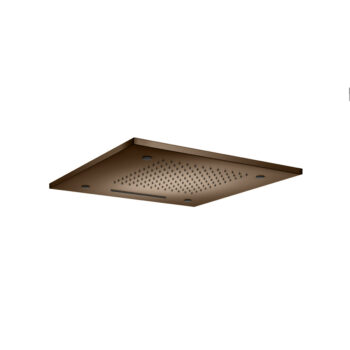 Isenberg 20" Stainless Steel Flush Mount Rainhead With Cascade Waterfall & Mist Flow In Satin Brass - Image 23