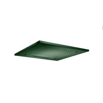 Isenberg 20" Stainless Steel Flush Mount Rainhead With Cascade Waterfall & Mist Flow In Satin Brass - Image 13