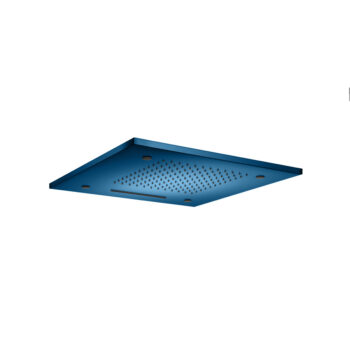 Isenberg 20" Stainless Steel Flush Mount Rainhead With Cascade Waterfall & Mist Flow In Satin Brass - Image 9