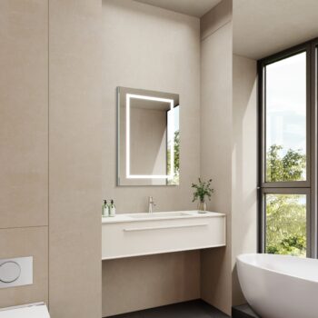 Oberon 32x24 Illuminated Cabinet Vanity Mirror - Image 2