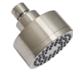 Huntington Brass Round Style Abs Shower Head In Pvd Satin Nickel