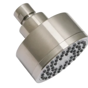 Huntington Brass Round Style Abs Shower Head In Pvd Satin Nickel