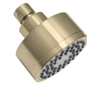 Huntington Brass Shower Head In PVD Satin Brass