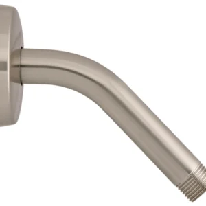 Huntington Brass 6″ Shower Arm W/Flange In PVD Satin Nickel