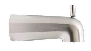 Huntington Brass Modern Style Zinc Diverter Spout In Pvd Satin Nickel