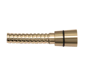 Huntington Brass Shower Hose In PVD Satin Brass