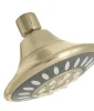 Huntington Brass Shower Head In PVD Satin Brass Pvd