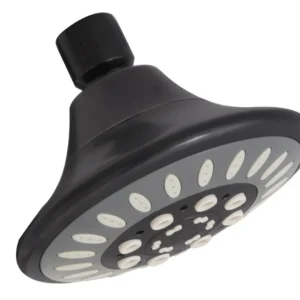 Huntington Brass 5 Settings Shower Head In Matte Black