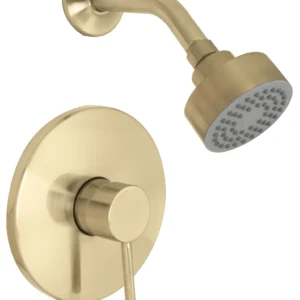 Huntington Brass Euro Shower Only Trim In PVD Satin Brass