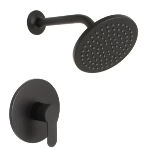 Huntington Brass Tazio Shower Only Trim Kit In Matte Black