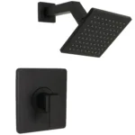 Huntington Brass Razo Shower Only Trim Kit In Matte Black