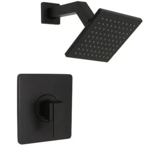 Huntington Brass Razo Shower Only Trim Kit In Matte Black