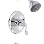 Huntington Brass Isabelle Tub & Shower Trim Kit In Chrome