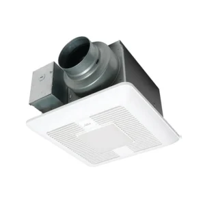 Panasonic WhisperGreen® Select™ Fan/LED Light with ECM Motor and Pick-A-Flow 50, 80 or 110 CFM (LED chip panel incorporates night light).