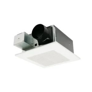 Panasonic WhisperFit® DC Remodeling Fan with Pick-A-Flow, 50, 80 or 110 CFM, built in condensation sensor.