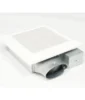 Panasonic WhisperValue® DC™ Fan with ECM motor and Pick-A-Flow 50, 80 or 100 CFM, Built-in Condensation Sensor, ceiling or wall mount, 3-3/8″ housing depth.