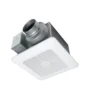 Panasonic WhisperSense® DC™ Fan with ECM Motor and Pick-A-Flow 50, 80 or 110 CFM, built-in dual motion and humidity sensors.