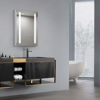 Polaris 32x24 Illuminated Cabinet Vanity Mirror - Image 2