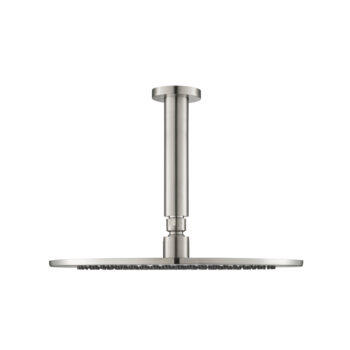 Isenberg 12" Rain Head with 6" Ceiling Mount Arm In Satin Brass - Image 23