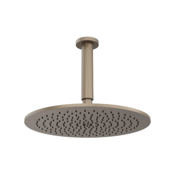Isenberg 12" Rain Head with 6" Ceiling Mount Arm In Satin Brass - Image 22