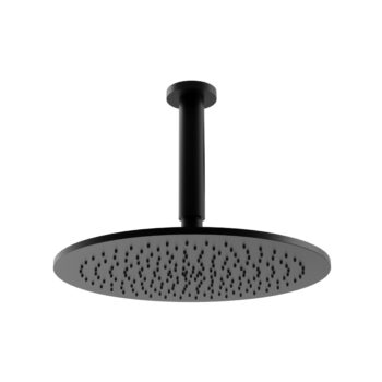 Isenberg 12" Rain Head with 6" Ceiling Mount Arm In Satin Brass - Image 10