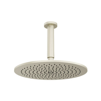 Isenberg 12" Rain Head with 6" Ceiling Mount Arm In Satin Brass - Image 19