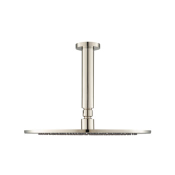 Isenberg 12" Rain Head with 6" Ceiling Mount Arm In Satin Brass - Image 26