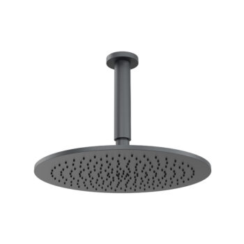 Isenberg 12" Rain Head with 6" Ceiling Mount Arm In Satin Brass - Image 20