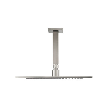 Isenberg 12" Rain Head with 6" Ceiling Mount Arm In Satin Brass - Image 23