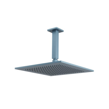 Isenberg 12" Rain Head with 6" Ceiling Mount Arm In Satin Brass - Image 9