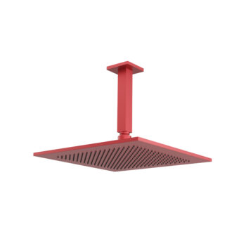 Isenberg 12" Rain Head with 6" Ceiling Mount Arm In Satin Brass - Image 16