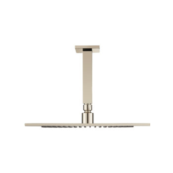 Isenberg 12" Rain Head with 6" Ceiling Mount Arm In Satin Brass - Image 26