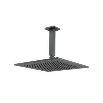 Isenberg 12" Rain Head with 6" Ceiling Mount Arm In Satin Brass - Image 20