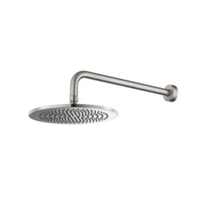 Isenberg 10″ Rain Head with 16″ Arm In Brushed Nickel