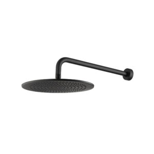 Isenberg 12″ Rain Head with 16″ Arm In Matte Black