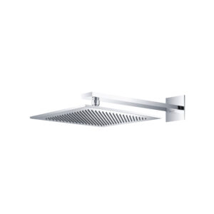 Isenberg 12″ Rain Head with 16″ Arm In Brushed Nickel