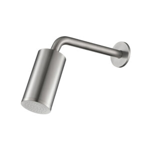 Isenberg 3″ Brass Rain Head with 10″ Arm In Brushed Nickel