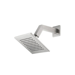 Isenberg 6″ Rain Head with 7″ Arm In Brushed Nickel