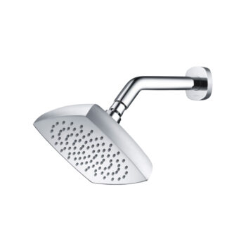 Isenberg 7" Rain Head with 8" Arm In Chrome