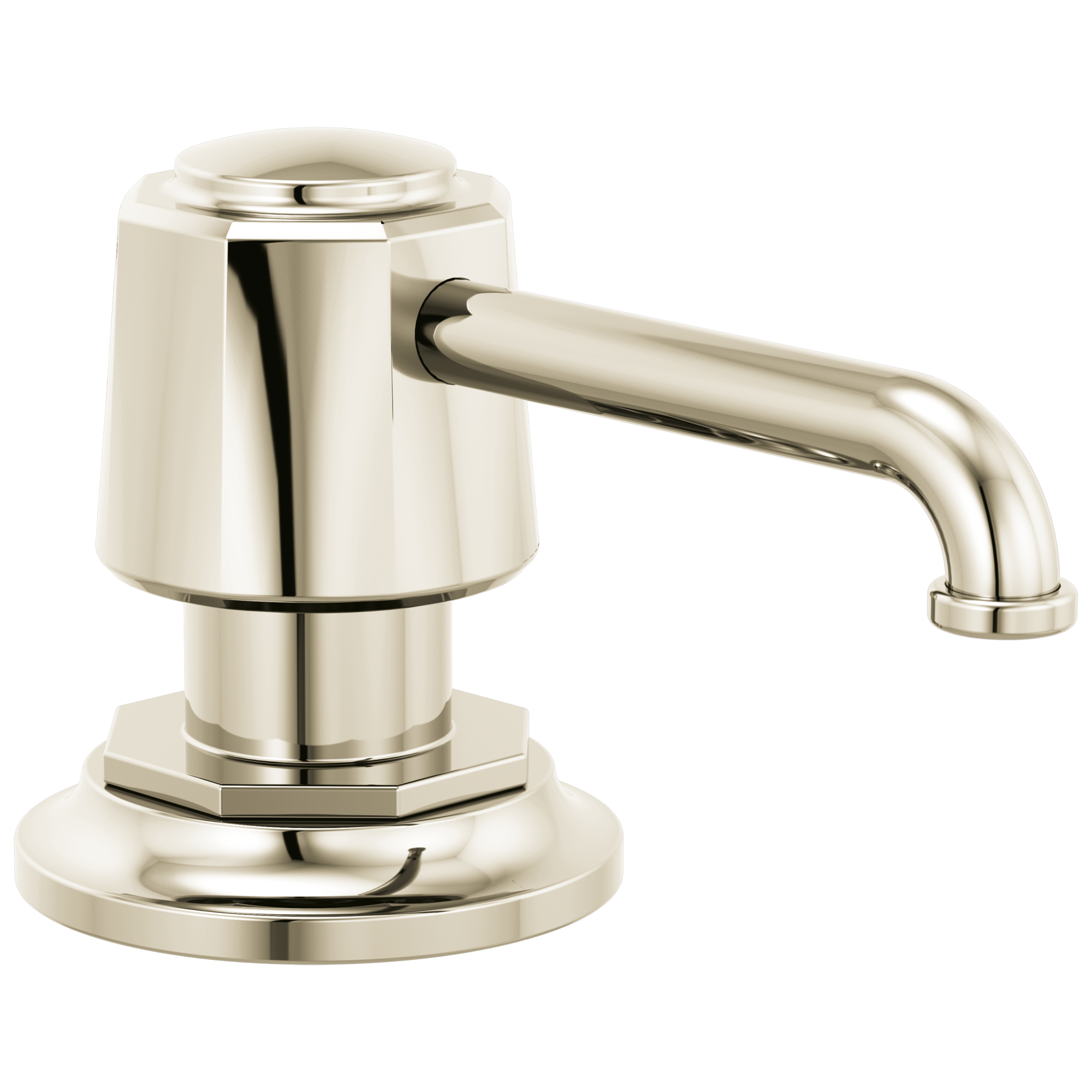 Brizo Rook®: Soap/Lotion Dispenser In Polished Nickel