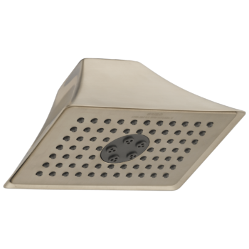 Brizo RSVP®: Rectangular Multi-Function  Showerhead In Brushed Nickel