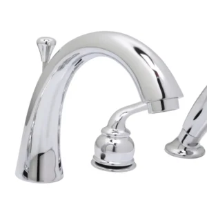 Huntington Brass Isabelle 4-Pc Roman Tub Filler In Chrome