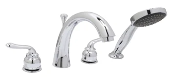 Huntington Brass Isabelle 4-Pc Roman Tub Filler In Chrome
