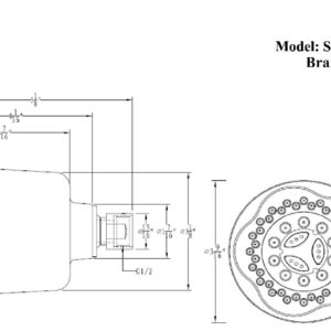 Dawn® Multifunction Showerhead, Brushed Nickel