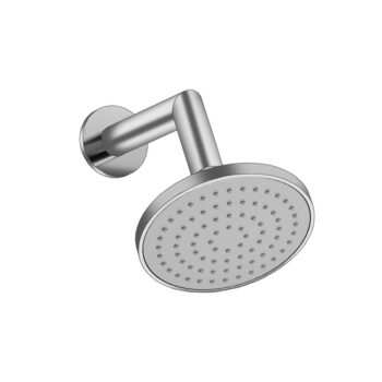 Isenberg 5" Single Function Showerhead with 7" Arm In Chrome