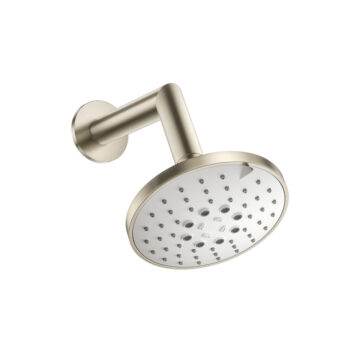 Isenberg 5" Multi Function Showerhead with 7" Arm In Chrome - Image 2