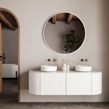 Saturn 27x27 Round Illuminated Vanity Mirror - Image 2