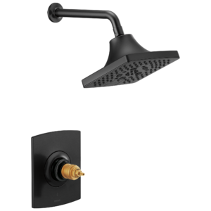 Brizo Kintsu®: TempAssure® Thermostatic Shower Only Trim – Less Handles In Matte Black